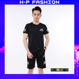 Đồ bộ nam vải thun cotton xuất xịn, chuẩn form thời trang cao cấp Hpfashion - TCSDBN024