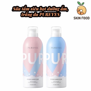 SỮA TẮM SIÊU BỌT DƯỠNG ẨM TRẮNG DA PUREYES
