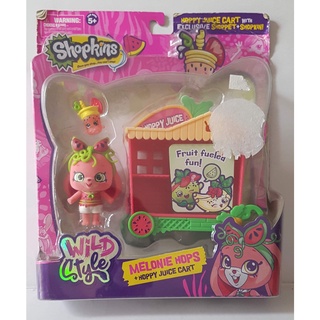 [Sao chép]Đồ chơi mô hình Shopkins WildStyle - Season 9, Melonie Hops và xe trái cây