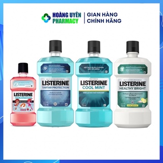 [Nhập khẩu] Nước súc miệng Listerine Cool Mint hàng chuẩn cty