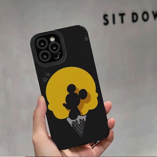 Ốp Điện Thoại Da Hình Chuột Mickey Cho iphone 13 Pro Max i13 13pro 11 Pro Max i11 X XR Xs Max 7 plus 8 plus 12Pro 12 Pro Max