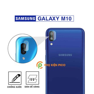 Cường lực camera Samsung M10 trong suốt độ cứng 9H chống trầy xước, va đập - Dán camera Samsung Galaxy M10