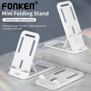 Giá đỡ điện thoại / máy tính bảng FONKEN để bàn có thể điều chỉnh gấp gọn thích hợp cho Iphone Android