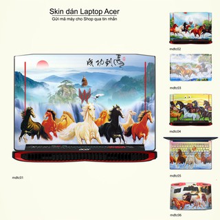 Skin dán Laptop Acer in hình Mã Đáo Thành Công (inbox mã máy cho Shop)