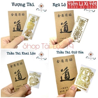 Combo 4 Miếng dán Chiêu Tài