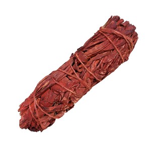 Bó lá xô thơm huyết rồng 10cm White Sage + Dragon's Blood Smudge Stick 4 inch Song An Eco