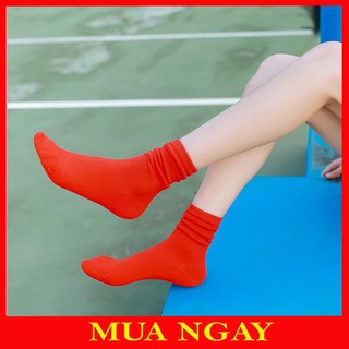 Tất Cổ Dài Nhún Vintage Hàn Quốc TN11