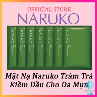Mặt Nạ Naruko tràm trà kiểm soát dầu và mụn Naruko Tea Tree 26ml (Bản Đài)