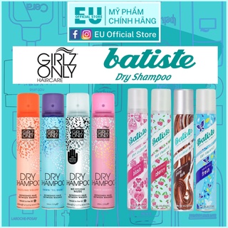 Dầu Gội Khô Girlz Only Party Nights / Dawn 'Til Dusk / Dazzling Volume / No Residue Nude 200ml