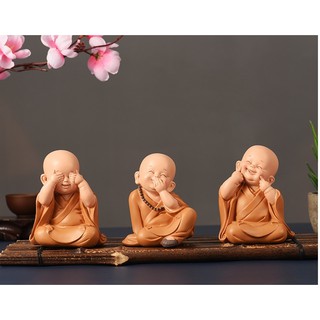 Tượng Tiểu Vàng Tam Không Bán Lẻ Tượng Size Lớn