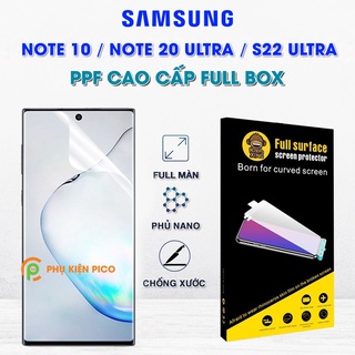 Dán màn hình Samsung Note 10 / Note 20 Ultra chính hãng Moxiao Xing - Dán dẻo Samsung Galaxy Note 20 Ultra