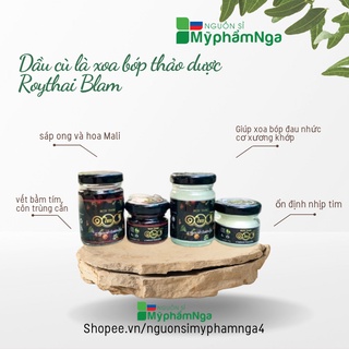 Dầu cù là xoa bóp thảo dược Roythai Blam Thái Lan