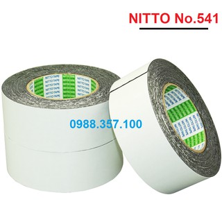 Băng dính hai mặt đen Nitto 541