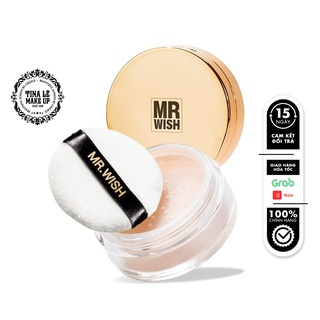 [ HÀNG MỚI VỀ ] PHẤN BỘT MÀN SƯƠNG ĐÊM MR.WISH-SỰ QUYẾN RŨ ĐẾN TỪ LỚP NỀN TRONG SUỐT ÓNG ÁNH KHÔNG ĐỔ DẦU