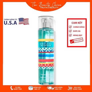 Xịt thơm toàn thân Bath &amp; Body Works - Endless Weekend (236mL)
