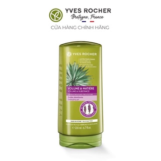 Dầu xả tóc dành cho tóc sợi mảnh Yves Rocher Volume &amp; Substance Detangling Gel 200ml