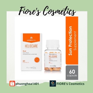 [ Mẫu mới] Viên chống nắng Heliocare Oral 60 viên