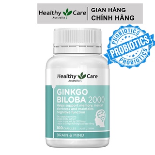 Bổ não Ginkgo Biloba Healthy Care 100v