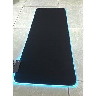 Pad mềm Cao Cấp LED RGB Gaming Mouse PAD công tắc điều khiển cơ học