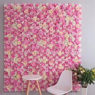 Hoa giả treo tường - Thảm hoa lụa trang trí, decor nhà cửa Lizflower [A11_D3]