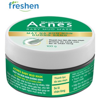 ✅ (CHÍNH HÃNG) Mặt nạ bùn non dưỡng sáng da Acnes Baby Mud Mask 100g
