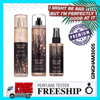 [Mã COSDAY giảm 8% đơn 150K] ✦GH✦ Xịt Thơm Toàn Thân Bath And Body Works – Into The Night (Xịt thử 10ml)