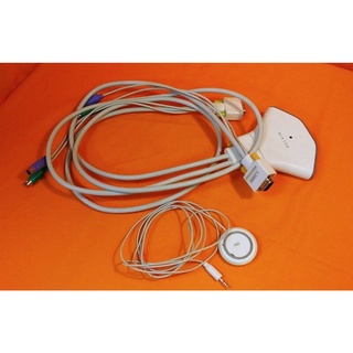 QUA SỬ DỤNG Dây Cáp Chia Vga 1 Ra 2 MÀN HÌNH VGA KÈM CỔNG PS/2 . Belkin Flip PS/2 (Model #F1DF102P) - KVM switch