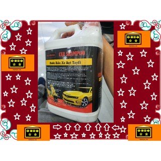 Nước rửa xe ô tô xe máy bọt tuyết Car Shampoo Auto Pro - 1 Can 5L (Phân phối bởi Mimida)