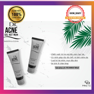 Gel lột mụn đầu đen Dr.Ance, sạch mụn cám, mụn đầu đen, làm sạch se khít lỗ chân lông