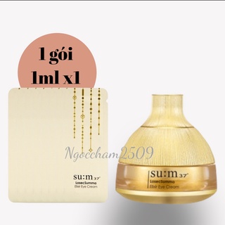 Gói kem mắt Sum Losec Summa tái sinh giảm nhăn bọng và thâm vùng mắt Su:m37° Losec Summa Elixir Eye Cream