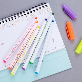 Bút/ Viết dạ quang - đánh dấu trang Monami màu Pastel - bút highlight