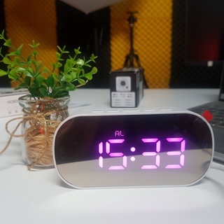 Đồng Hồ Led Để Bàn CÓ VIDEO HƯỚNG DẪN Đồng Hồ Để Bàn Màn Gương Đa Chức Năng