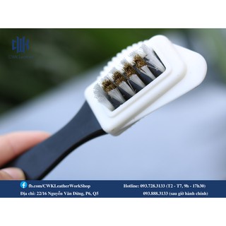 Woodson- Bàn chải chuyên dụng cho da nubuck và da lộn- SẢN PHẨM VỆ SINH ĐỒ DA, VÍ BÓP DA, GIÀY DA,..