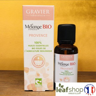 Tinh dầu hữu cơ tổng hợp Provence Gravier 30ml