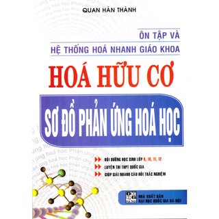 Sách - Ôn tập và hệ thống hóa nhanh giáo khoa: Sơ đồ phản ứng Hóa hữu cơ.