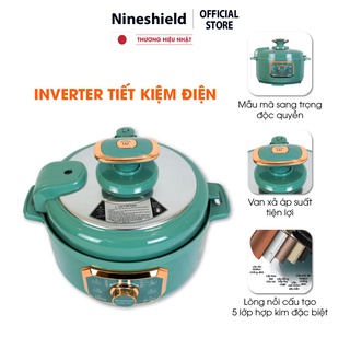 [Mã ELHADEV giảm 4% đơn 300K] Nồi Áp Suất Điện Đa Năng Nineshield KB618-KB818
