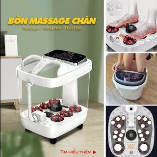 Máy ngâm chân massage hiệu RELAX EOMART xoa bóp bàn chân tự động thêm cân bằng nhiệt bản mới nhất FU202