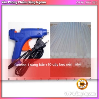 Súng bắn keo kèm theo 10 keo nến nhỏ