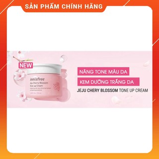 Kem Dưỡng Trắng Da Innisfree Jeju Cherry Blossom Tone Up Cream