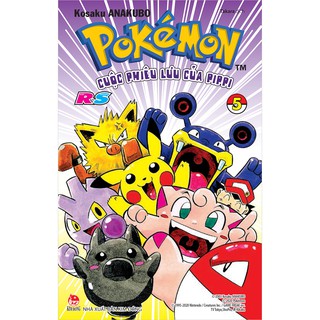 Truyện tranh Pokemon - Cuộc phiêu lưu của Pippi RS - Tập 5 - NXB Kim Đồng