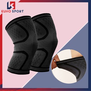 Băng bảo vệ gối chơi thể thao Kuno sport đàn hồi chống trượt co dãn 4 chiều - KN09