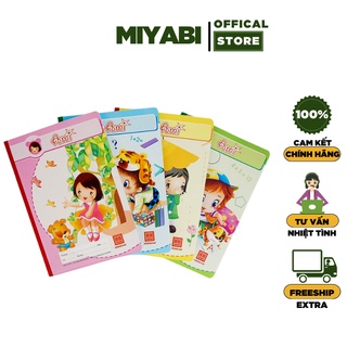 Vở ô ly hồng hà Ami 80 trang