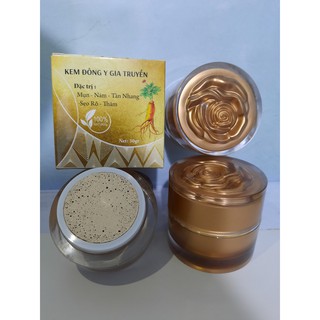 Handmade Hộp hoa hồng  Kem sạch mụn nám tái tạo đông y 20gr