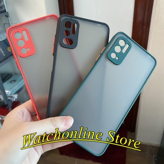 Ốp lưng cao su non Xiaomi Redmi Note 10 4G 5G Note 11 Note 10 pro 4G 5G Mi 11 lite Note 9s Poco M3 pro nhám viền màu