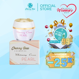 Kem face dưỡng trắng da mặt ngọc trai CRD Cherry Đào