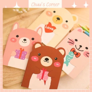 Sổ tay hình gấu cute