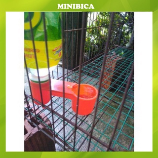 Máng ăn cho gà Minibica máng uống nước tự động cho chim,gà PK49