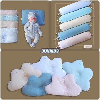 Gối ôm Gối lót bông gòn HRNEE cho bé vỏ sợi tre mỏng phù hợp sơ sinh 0-12M