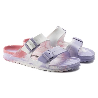 [8/3] Dép Quai Ngang Nam BIRKENSTOCK Arizona EVA Gym Multicolor Purple Fog BCK1020256 Màu Trắng Hồng