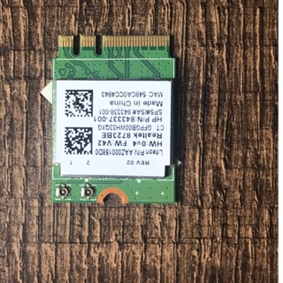 RTL8723BE NGFF Wireless WiFi+Bluetooth 4.0 Mini Wlan M.2 Card SPS# 843338-001 laptop hp 14-am